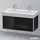 Duravit Waschtischunterschrank 2 Auszüge 98,4 x 39,7 cm Schwarz Hochglanz