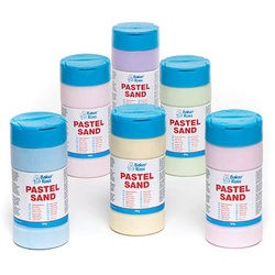 Sand in Pastellfarben (pro Set 6) Bastelmaterial