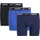 Nike Boxer Brief 3PK obsidian / game royal / schwarz S 3er Pack
