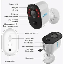 Reolink Argus Series B310 Weiß