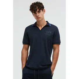 Camp David Poloshirt blau M