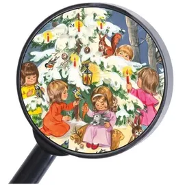 Richard Sellmer Verlag Nostalgischer Adventskalender Spiel und Spass am Weihnachtsbaum