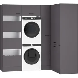 OPTIFIT Mehrzweckschrank-Set 213,2 x 150 x 210 cm Grau