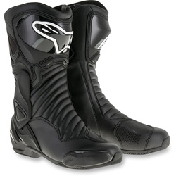 Alpinestars SMX-6 V2 Motorradstiefel schwarz / schwarz 41