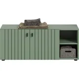 Home Affaire Sitzbank TATIO smoke Grün 106 x 43 x 37 cm