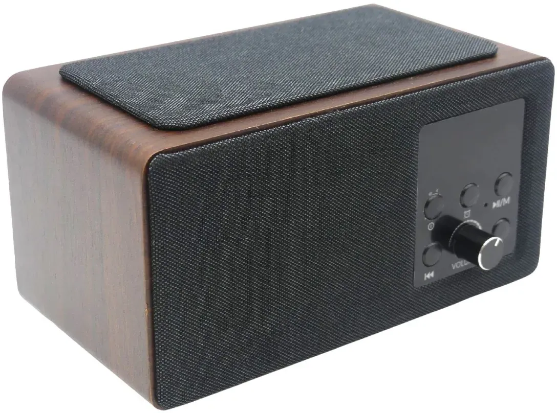 Fontastic Alarm VALS Bluetooth Lautsprecher schwarz Speaker 5V Wireless tragbar