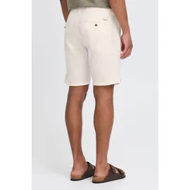 !Solid Shorts SOLID "Shorts SDLoras", Herren, Gr. XXL, N-Gr, weiß (sanftes weiß), Obermaterial: 55% Leinen LI. 45% Baumwolle CO., Hosen Shorts