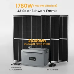 Growatt NEXA 2000 All-in-One Speicher für Balkonkraftwerke