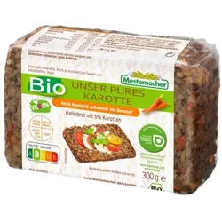 Mestemacher Unser Pures Brot Karotte bio