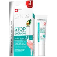 Eveline Cosmetics Nageltherapie Professionelle Nagelhautentferner Creme-Gel mit Avocadoöl, Verhindert