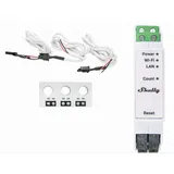 Shelly Pro 3EM-3CT63, DIN-Schienen-Stromverbrauchsmessgerät, 3-Phasen, 63A, Strommesssensor