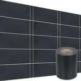 Hanse Sichtschutzstreifen 35 m x 19 cm Anthrazit PVC