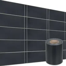 Hanse Sichtschutzstreifen 35 m x 19 cm Anthrazit PVC