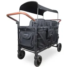 wonderfold W6 Luxe Pro KinderVan Bollerwagen rot