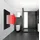 Jollytherm Infrarot Glasheizkörper 880 W schwarz