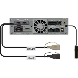 Alpine iLX-F115DU8S 1-DIN