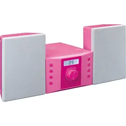 LENCO Kinder-Micro-Anlage MC-013 Pink