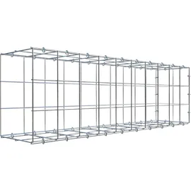 Gabiona C-Ring-Gabione-Anbaukorb Typ 2 30 x 100 x 20 cm Maschenw 10 x 10 cm
