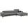 W.Schillig Eckcouch Polyester 3-Sitzer Grau
