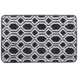 Karat Badematte Casablanca   Schwarz