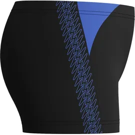 Speedo HyperBoom Splice Aquashort Schwarz/Cobalt Pop 128