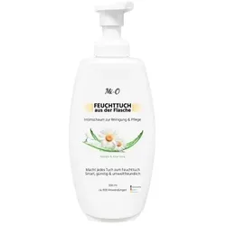 Blanc HYGIENIC SET: Feuchttuch aus der Flasche 4x300 ml + 4x Wandhalterung, Intim Reinigungs- & Pflegeschaum