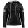 Rusty Stitches Joyce Hooded V2 Lederjacke Schwarz/Weiß 38