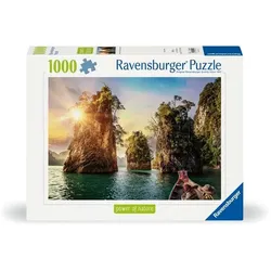 Ravensburger 12000001 - Three rocks in Cheow, Thailand, Puzzle, 1000 Teile, Power of Nature