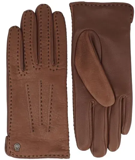 Roeckl Nottingham Handschuhe Leder  braun