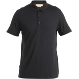 Icebreaker Merino 150 Tech Lite III Polo Herren black-XL