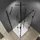 Buylando Glaswerk Westfalen Duschkabine rechteckig 80 x 195 cm schwarz transparent
