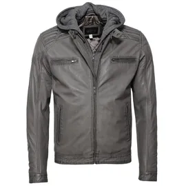 JCC Lederjacke grau L-XL