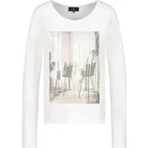 Monari Pullover Weiß 42