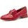 Marco Tozzi Damen Slipper weiches Feel Me Fußbett weiches Innenfutter Vegan stoßdämpfender AbsatzVegan, rot 38 EU