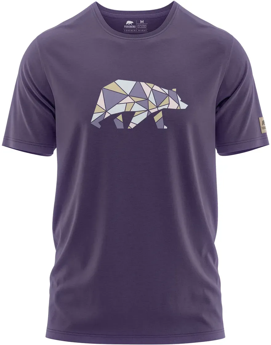 FORSBERG Espenson T-Shirt mit Brustlogo