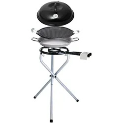 PAELLA WORLD Portables KochSet Nr. 1 komplett inkl. Grillplatte √ò 38 cm