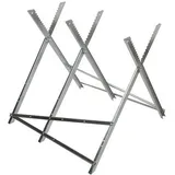 Silverline Sägebock Metall blau 250 mm 150 kg