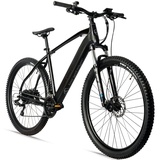 Bergsteiger Cannock 26 Zoll E-Bike mit 250 Watt Motor, Hydraulikbremsen, Aluminium Ebike Mountainbike Herren & Damen, Farbdisplay, Elektrofahrrad mit Shimano 24 Gang-Schaltung