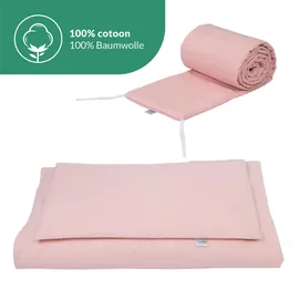Waldin Babybett Kinderbett 7in1 mit Matratze,