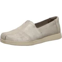 TOMS Damenschuhe Slipper in Silbern, 40