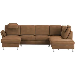 Mein Sofa bold Wohnlandschaft  Veit , braun , Maße (cm): B: 305 H: 90 T: 200.0