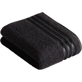 VOSSEN Cult de Luxe Handtuch 50 x 100 cm schwarz 2 St.