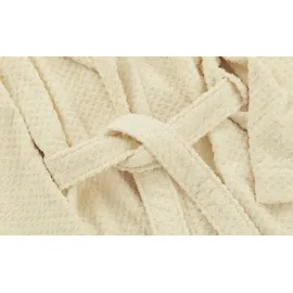VOSSEN Bademantel Golden Century S Mischgewebe Chamois (Small)