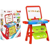vidaXL 3-1 Staffelei für Kinder Lern-Set