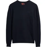 Superdry »ESSENTIAL SLIM FIT CREW JUMPER« Superdry Carbon Navy