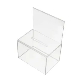 HMF Acryl Spendenbox 22 x 15 x 15 cm 1-tlg. transparent