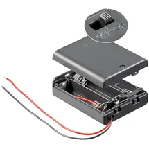 AccuCell Batteriehalter für 3 Stück AA 4,5 V 3 St.