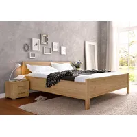 Priess Bett PRIESS "Husum Schlafzimmer Jugendzimmer Rahmenbett", braun (livornobuchefarben),