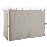 Konifera Pavillonseitenteil Milos 1 Stück 3 x 0,3 m Beige