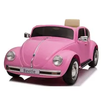 TPFLiving Elektro-Kinderauto Volkswagen Beetle pink